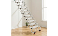 Retractable Attic Ladder Folding Attic Ladder Space-Saving for Homeowners, Loft, Mezzanine