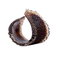 Abstract Wing Sculpture Modern Feather Textured Statue Artistic for Living Room