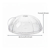 Microwave Splatter Cover Multi-Use Microwave Food Cover for Refrigerator