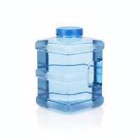 Tea Water Container with Hose Clear Waste Water Container with Brush Square