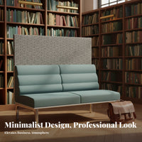 Acompanyustic Booth Chair Enclosed Design Highrear Sofa Companynfigurable Minimalist Design for Office Workers, Lobby, Lounge