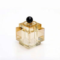 Crystal Jar with Lid Decorative Vessel Dustproof for Shelf