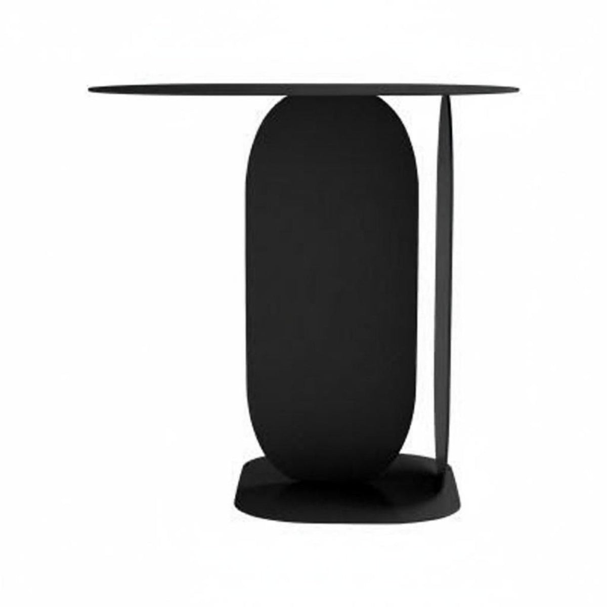 Dual-panelPanel Base Table Modern Design Nightstand Minimalist Design