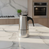 Stainless Steel Espresso Pot Pot Rich Fragrant Flavor Espresso Pot Pot Italian Coffee Brewer No Metal Taste Stovetop Espresso