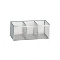 Desk Organizer with Compartments Practical Mesh Desk Organizer Multi-Function