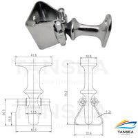 不锈钢316船用定门器防火门防风船用门吸门碰自动直插式门扣门锁