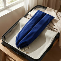Mahjong Rack Pouch Scratch-Protective Velvet Drawstring Pouch Metal Cord Tips