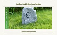 IPX7 waterproof speaker for patio