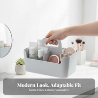 Multi-Compartment Basket with Handle Space-Saving Household Storage long-lasting