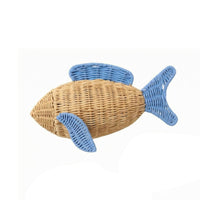 Woven Fish Wall Decor Open Weave Woven Sea Creature Decor Natural Look