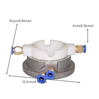 Compact Rotary Air Valve Threaded Tire Changer Valve Versatile Part Compatible for Mechanics, Workshop