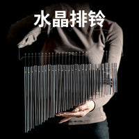 fol音束立式单排水晶音束排玲打击乐器音疗乐器风铃疗愈乐器