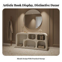 Irregular-Shaped shelving integrated Fully Assembled Geometric Shelving integrated distinctive Design feline Furniture for Collectors, Homeowners