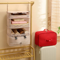 Hanging Travel Clothes Storage Bag, Large Capacity, 600D Oxford Fabric