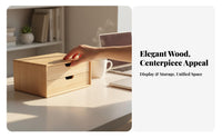 Multi-Drawer Document Box Large Capacity 3-Drawer Storage Box adaptable Use