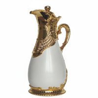 Arabian Style Thermal Carafe Large Capacity Ornate Insulated Coffee Pot Spill-Resistant Spout Middle Eastern Middle Eastern Coffee Pot for Parties