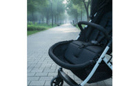 Easy to Install Stroller Footrest Extension Foldable Accessory for Travel