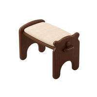 Dog Shaped Stool PU Seat Shoe Bench Small Shoe Changing Stool for Sitting