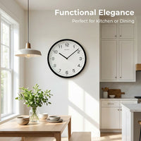 Wall Clock RGB Color Changing for Gaming Room Light, Large Digital Clock for Living Room Ambiance, Modern Silent LED Clock