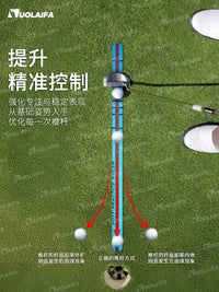 DUOLAIFA跨境高尔夫推杆尺修正推杆路径初学者golf训练器材批发