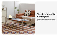 foldable Tea Stand Foldable Design Coffee Table Space-Saving Nordic Inspired for Apartment Dwellers, Homeowners