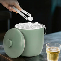 Ice Bucket Sturdy Ice Bucket with Lid Portable for Hosts, Home Bar