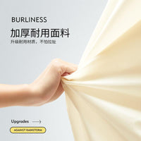 Extra-Thick Draped Long Raincoat for Adults, One-Piece Walking Style