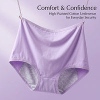 Period Pants for Women with High Waist Leakproof Protection, Postpartum Underwear in Extended Sizes