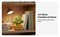 Flame-Shaped Statue Cream theme Aesthetic House Decoration Soothing Decor