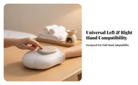 Glove-Style Air Pressure Hand Massager Rechargeable Cordless Hand Massager Open Cuff Health Device Heat Treatment