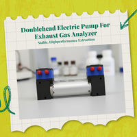 Exhaust gas analyzer pump for testing