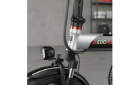 Powerful Brushless Engine Foldable Electric Bike Shock Absorption System Folding Electric Bike Aluminum Alloy Frame Fast Charging for Designated Drivers, Commuters