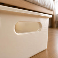 2 Pieces Wheeled Under Bed Organizer Large Capacity for Dorm Rooms