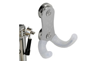 2 Pieces Coffee Accessory Hanger Brushed Silver Portafilter Holder Tool Installation Stainless Steel Hook Holder