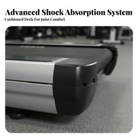 Commercial Treadmill Quiet Motor Electric Treadmill Digital Console Uphill Running Machine for Athletes, Gym