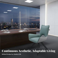 Upholstered Rotating Chair with Cross-Shaped Base Modern Minimalist Look Dining Seat Ergonomic Backrest Easy Assembly