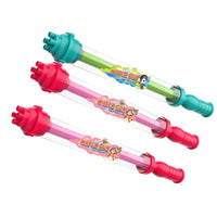 3 Pieces Water toy with Rotatable Nozzle 2-in-1 Pump Action Water Squirter Transparent Toy for Backyard Games, Seaside Fun