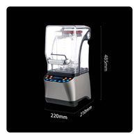 Commercial Blender Self-Cleaning Sound-Dampening Blender Touch Buttons for Bar