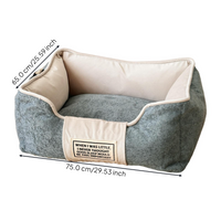 Orthopedic Dog Bed Canvas Pet Sofa
Comfortable Support Couch