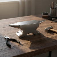 Jewelry Anvil Block  Compact Bench-Top Jewelry Anvil Small Tool for Hobbyists