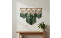 Macrame Wall Hanging Nordic Inspired Large Tassel Wall Decor for Entryway