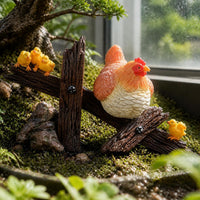 Miniature Resin Animal Figurines for Micro Landscape Decor