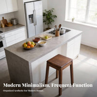 Stackable Square Stool Modern Minimalist Design Square Top Stackable Stool