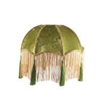 Lampshade with Fringe Vintage Lampshade with Tassels Court-Style for Cafe