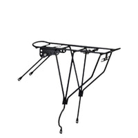 Welded Rear Bike Cargo Rack Cylindrical Frame Mountain Bike Rear Rack Flat Top Platform Mounting Brackets