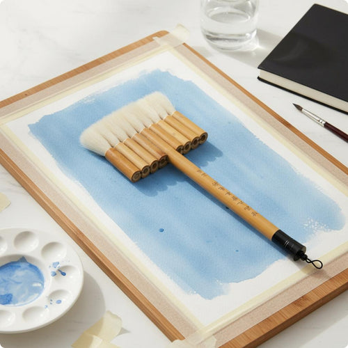 4 Pieces Background Brush Multi-Purpose Texture Brush Professional Quality