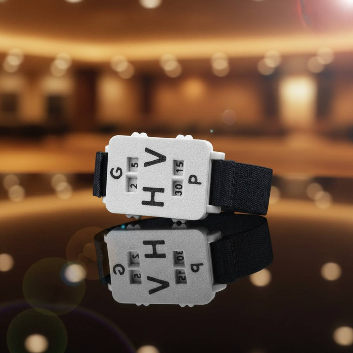 Portable Sports Score Wristband Lightweight Adjustable Counter Bracelet Long-Lasting