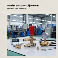 Extreme High Pressure Cleaning Pump Head 1812 1814, Separate Adjustable Valve, Inlet Outlet, Washer
