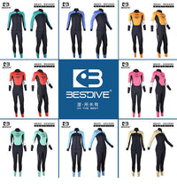 HP Bestdive 3.5MM/5MM男女海兔系列分体潜水服连体潜水衣水肺
