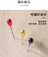 头模展示架假人头帽子架饰品围巾展示道具橱窗陈列可插针简约摆件
